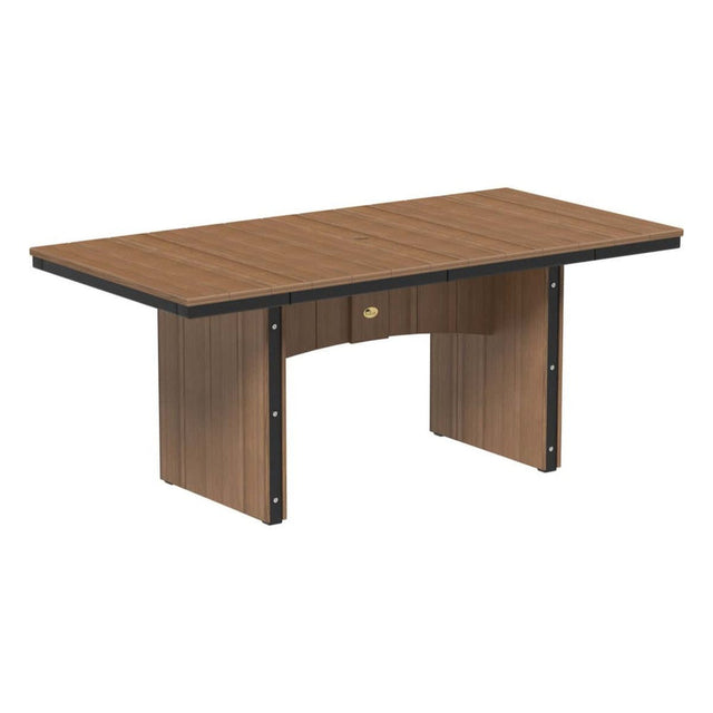 LuxCraft Urban 3' x 6' Rectangular Dining Table - Counter Height