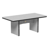 LuxCraft Urban 3' x 6' Rectangular Dining Table - Dining Height
