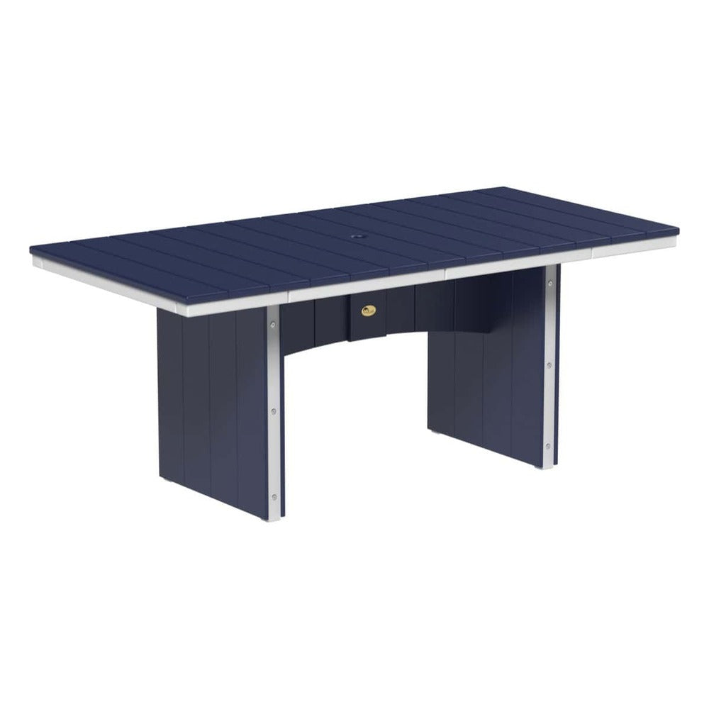 LuxCraft Urban 3' x 6' Rectangular Dining Table - Bar Height