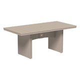 LuxCraft Urban 3' x 6' Rectangular Dining Table - Dining Height