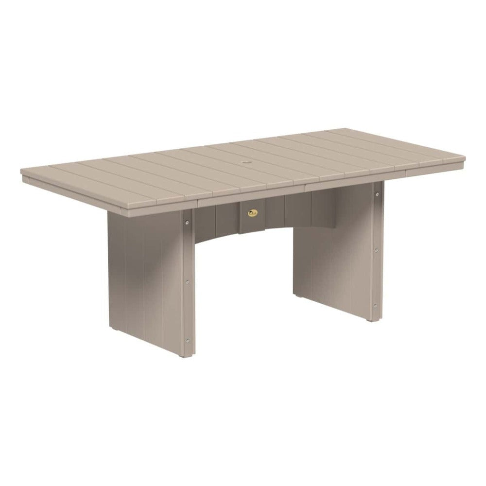 LuxCraft Urban 3' x 6' Rectangular Dining Table - Counter Height