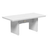 LuxCraft Urban 3' x 6' Rectangular Dining Table - Dining Height
