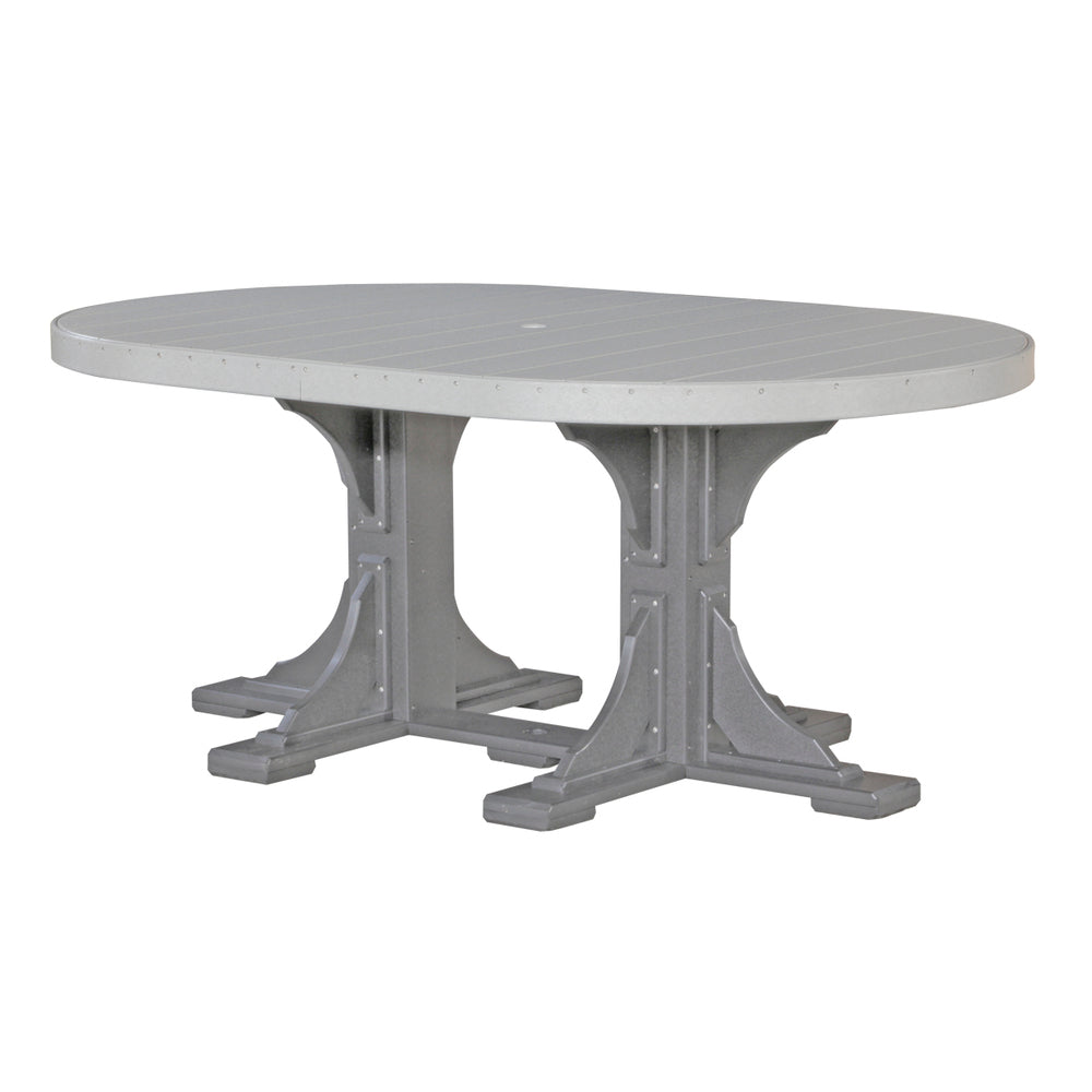 LuxCraft Urban 4' x 6' Oval Dining Table - Bar Height Additional Image - 15