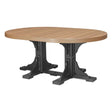 LuxCraft Urban 4' x 6' Oval Dining Table - Bar Height Additional Image - 3