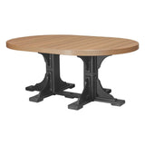 LuxCraft Urban 4' x 6' Oval Dining Table - Bar Height Additional Image - 3