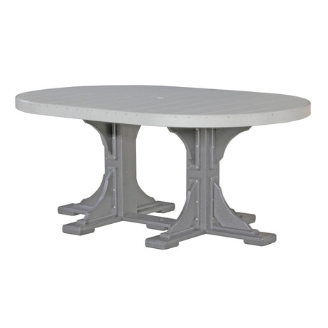 LuxCraft Urban 4' x 6' Oval Dining Table - Counter Height Additional Image - 15