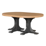 LuxCraft Urban 4' x 6' Oval Dining Table - Dining Height