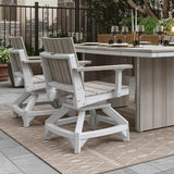 LuxCraft Urban Swivel Chair Additional Image - - Dining Height 1