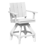 LuxCraft Urban Swivel Chair - Counter Height