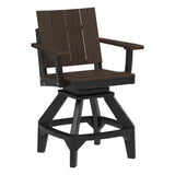 LuxCraft Urban Swivel Chair - Counter Height