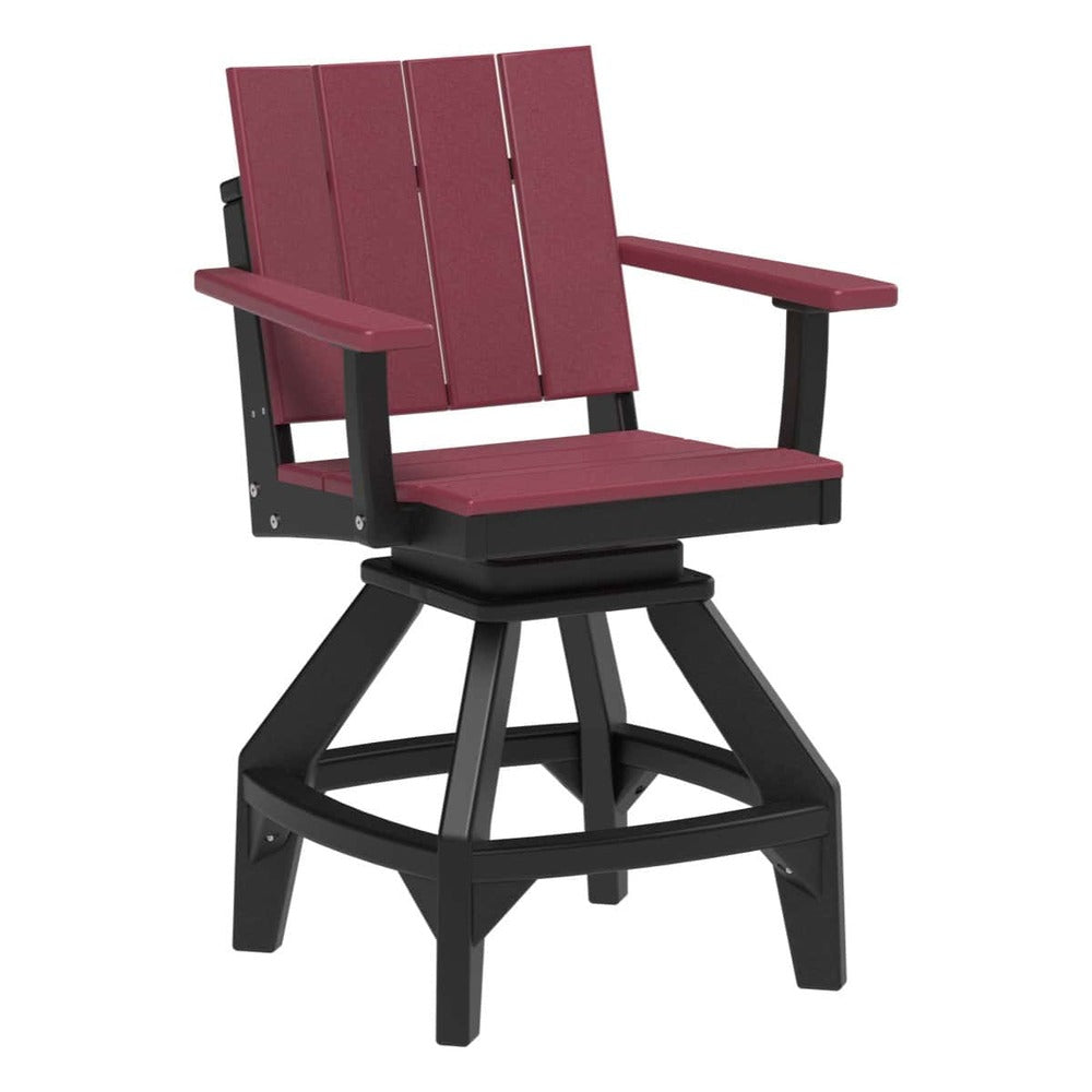 LuxCraft Urban Swivel Chair - Counter Height