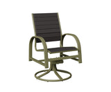 Berlin Gardens Murphy Poly Swivel Rocker Dining Chair