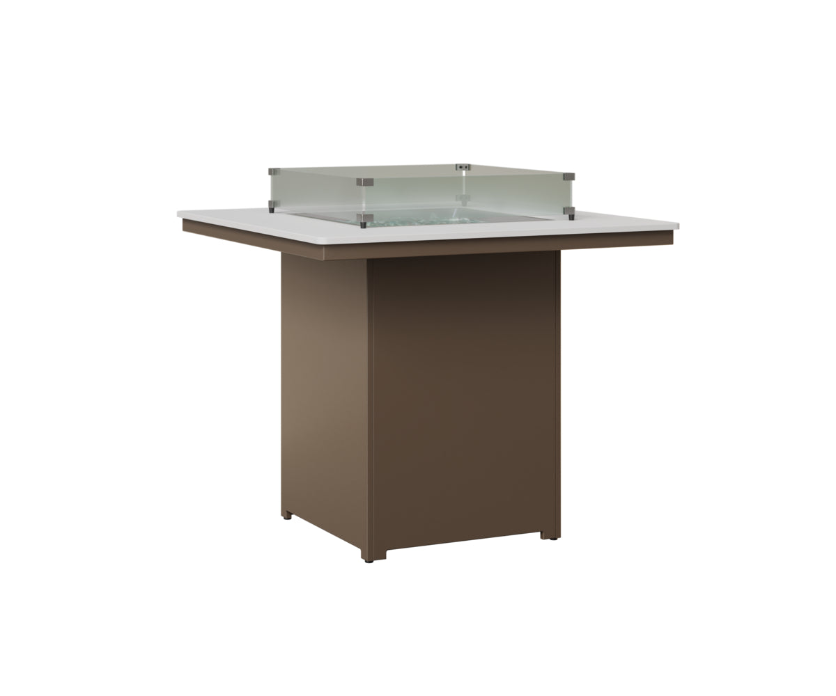 Berlin Gardens MGP Numa 47" Square Bar Height Fire Table