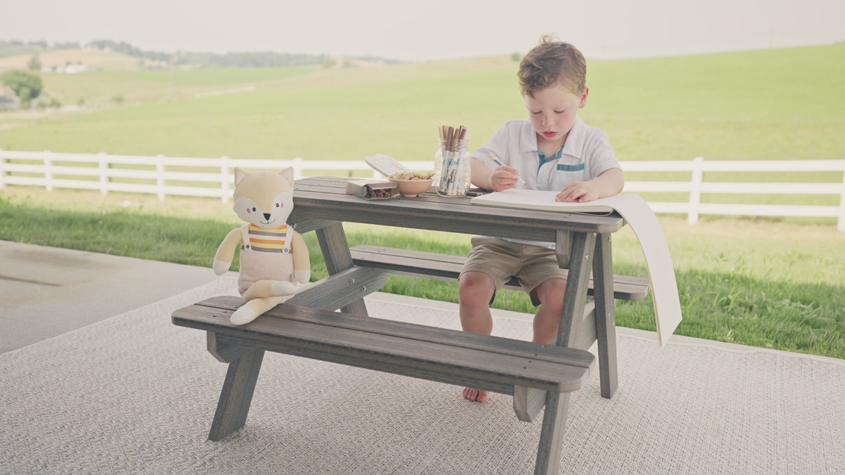 Berlin Gardens Kid's Rectangle Picnic Table