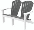 Seaside Casual Adirondack Shellback Love Seat - SC-020 