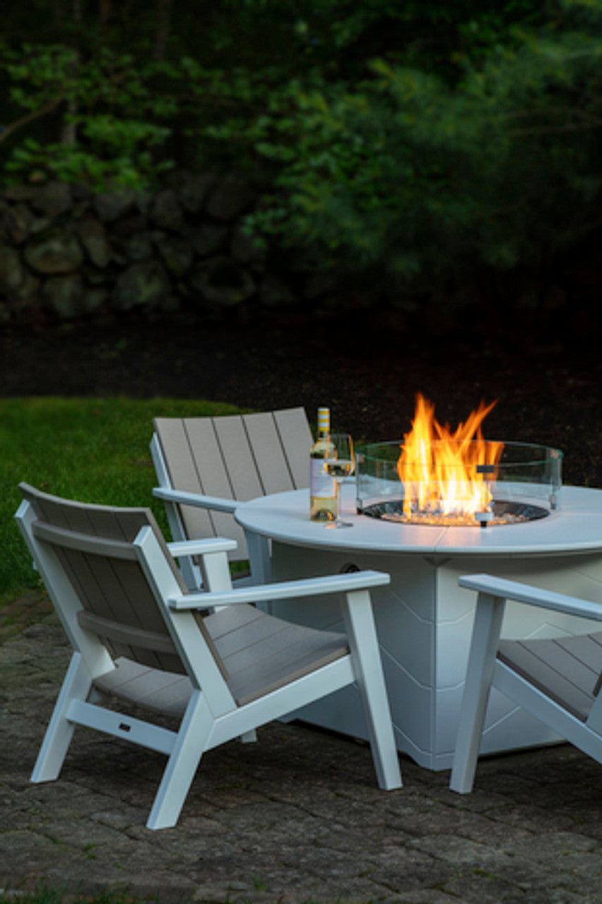 Seaside Casual Aura 50" Round Fire Table - SC-901 2