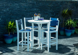 Seaside Casual Coastline Cafe Round Bar Table - SC-329 1