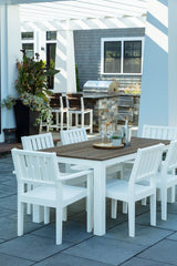 Seaside Casual Greenwich Dining Arm Chair Slatted Back - SC-602S 3