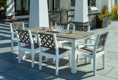 Seaside Casual Greenwich Dining Table 35" x 70" - SC-600 5