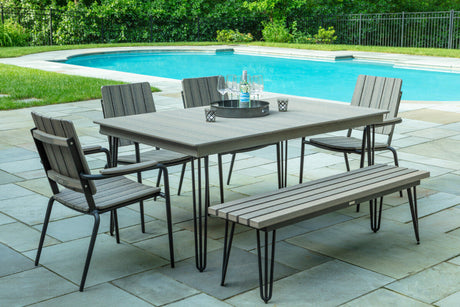 Seaside Casual HIP Stackable Dining Side Chair - SC-409 1