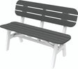Seaside Casual Portsmouth 4 ft Bench - SC-045 