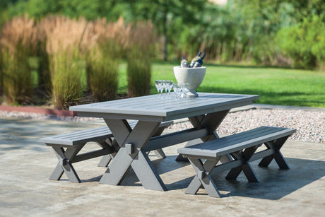 Seaside Casual Sonoma 76" Dining Bench - SC-071 1