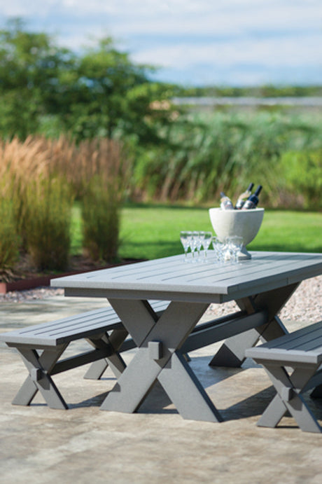 Seaside Casual Sonoma 76" Dining Bench - SC-071 3