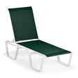 Telescope Aruba Sling Four-Position Lay-flat Stacking Armless Chaise - 5A20 