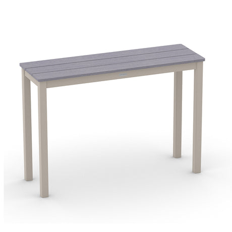 Telescope Balcony Height 18" x 54" Rect. Table w/ Parson Legs 