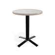 Telescope Balcony Height 30" Round Value hammered Top Table w/ Pedestal - T980-3X20BAS 