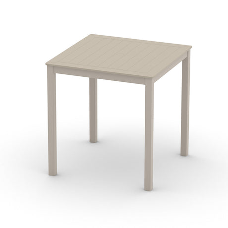 Telescope Balcony Height 36" Square Top Table w/ Parson Legs 