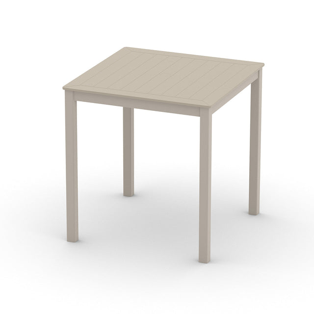 Telescope Balcony Height 36" Square Top Table w/ Parson Legs 