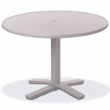 Telescope Balcony Height 42" Round Value Hammered Top Table w/ Pedestal - T900-3X20BAS 