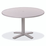 Telescope Balcony Height 48" Round Value Hammered Table w/ Pedestal - T970-3X20BAS 