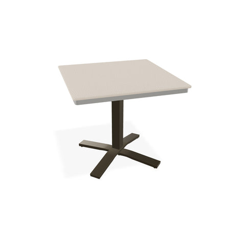 Telescope Bar Height 32" Square Table w/ Pedestal - T150-4X20BAS 
