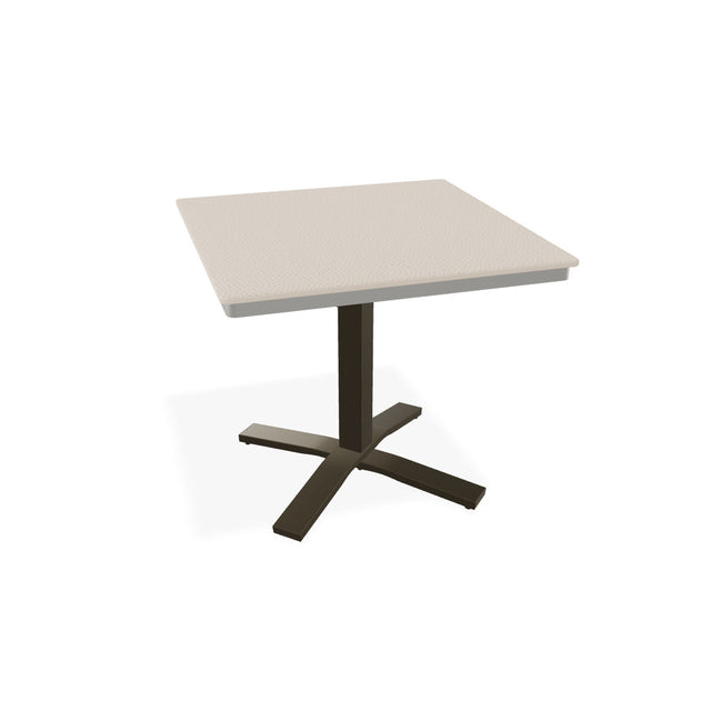 Telescope Bar Height 32" Square Table w/ Pedestal - T150-4X20BAS 
