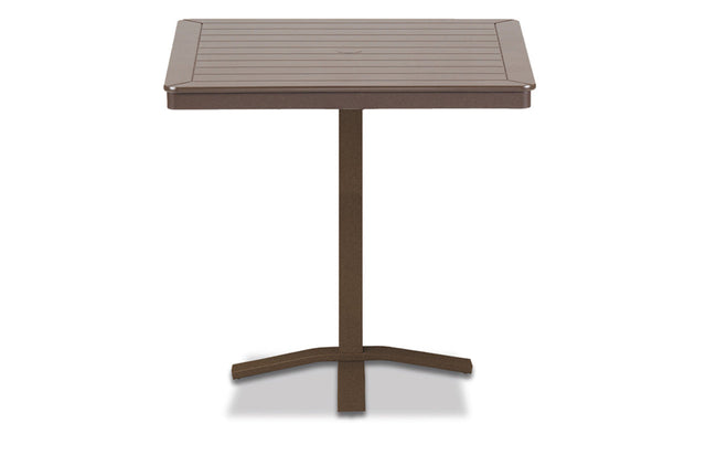 Telescope Bar Height 36" Square MGP Top Table w/ Pedestal 