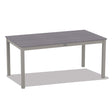 Telescope Bar Height 36" x 64" Rectangular MGP Top Parsons Table 