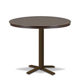 Telescope Bar Height 42" Round MGP Top Table w/ Pedestal 