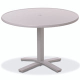 Telescope Bar Height 42" Round Value Hammered Top Table w/ 80lb Pedestal - T900-4P20BAS 