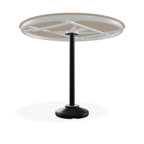 Telescope Bar Height 48" Round Top Table w/ 120lb Pedestal 