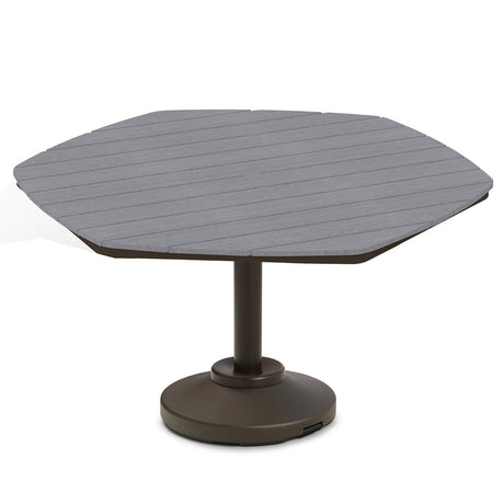 Telescope Bar Height 62" Hexagonal MGP Top Table 