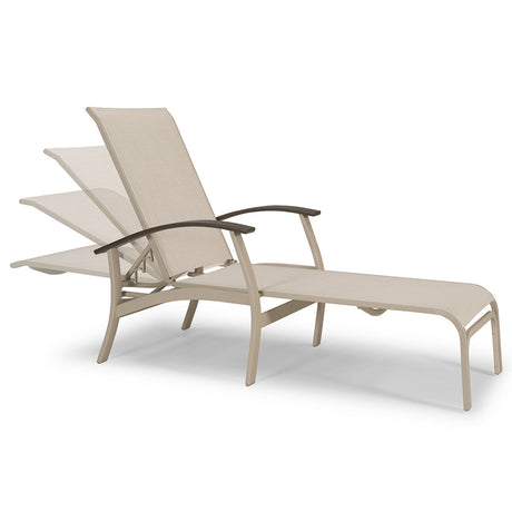 Telescope Belle Isle Sling Four Position Lay-flat Chaise - L020 1