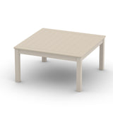 Telescope Coffee Height 36" Square Top Table w/ Parson Legs 