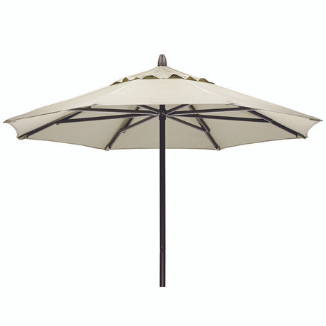 Telescope Commercial Market 7 1/2' Powdercoat Aluminum Commercial Market Umbrella - 670 
