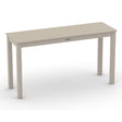 Telescope Dining Height 18" x 54" Rect. Table w/ Parson Legs 