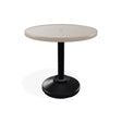 Telescope Dining Height 30" Round Value Hammered Top Table w/ 80lb Pedestal - T980-2P20BAS 