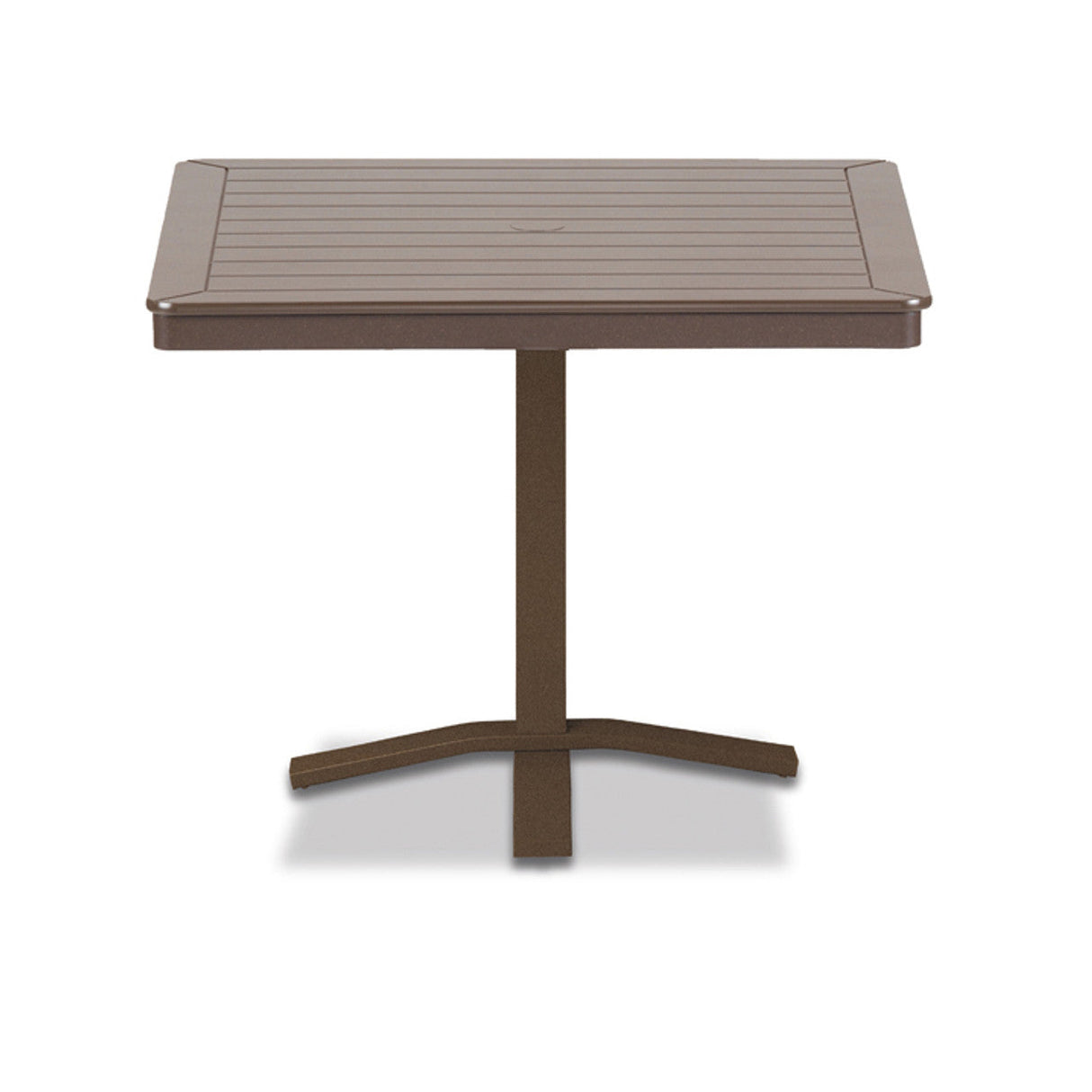 Telescope Dining Height 36" Square MGP Top Table w/ Pedestal 