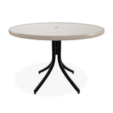 Telescope Dining Height 42" Round Value Hammered Top Table - T900-2W50LEG 