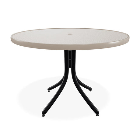 Telescope Dining Height 42" Round Value Hammered Top Table - T900-2W50LEG 